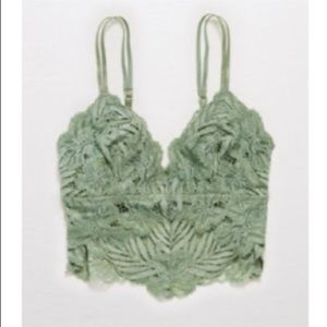 Aerie La Playa Lace Longline Bralette